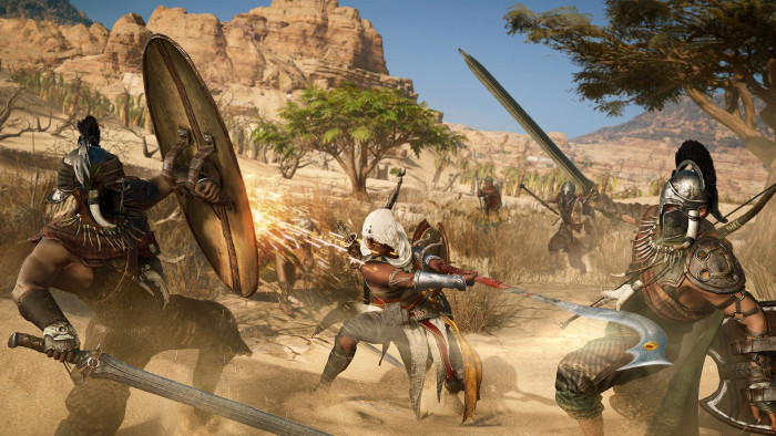 Игра Assassins Creed Истоки (Origins) Gold Edition PC UPLAY (Цифровая версия, регион активации - США)