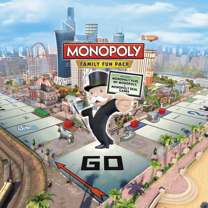 Игра Monopoly Family Fun Pack Xbox (Цифровая версия, регион учетной записи - США)