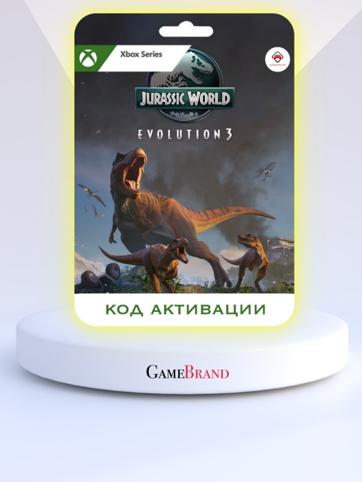 Игра Jurassic World Evolution 3 Xbox Series X|S (Цифровая версия, регион учетной записи - США)