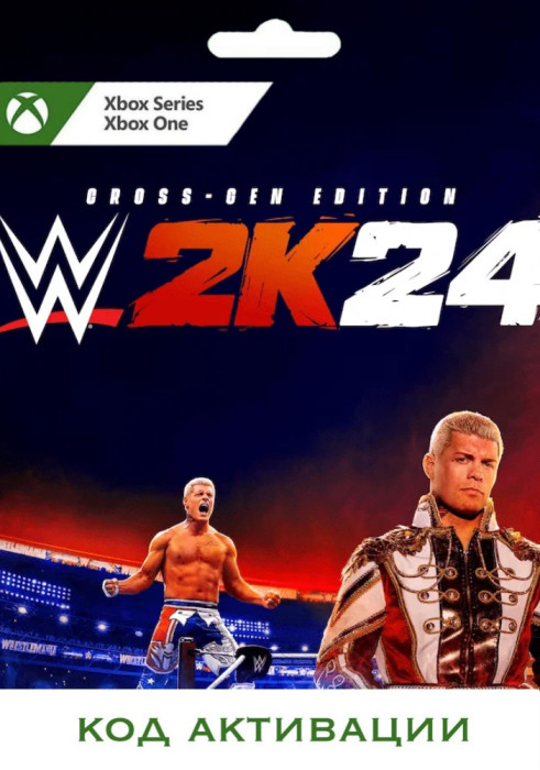 Игра WWE 2K24 Cross-Gen Edition Xbox (Цифровая версия, регион учетной записи - США)