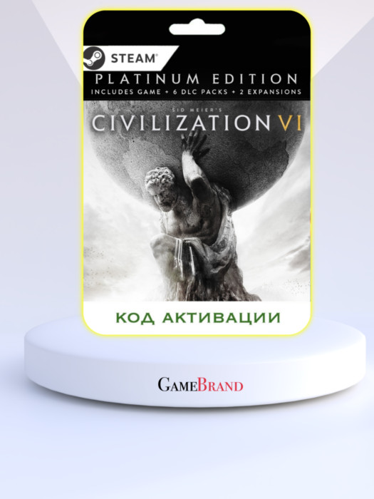 Игра Sid Meier´s Civilization VI Platinum Edition PC STEAM (Цифровая версия, регион активации - Россия)