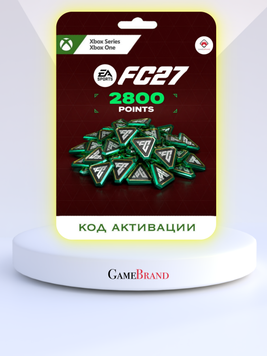 Игровая валюта FC 27 (FIFA 27) - 2800 Points Xbox (Цифровая версия, регион активации - Россия)
