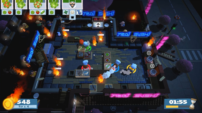 Игра Overcooked 2 Xbox (Цифровая версия, регион учетной записи - США)