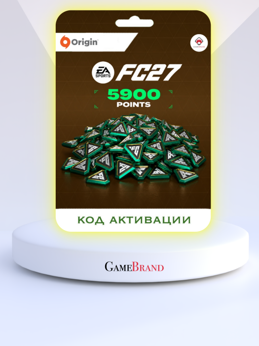 Игровая валюта FC 27 (FIFA 27) - 5900 Points PC ORIGIN (EA app) (Цифровая версия, регион активации - Россия)