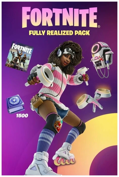 Набор Своя Реальность + 1500 Vbucks для игры Fortnite (Цифровая версия, регион учетной записи - США)