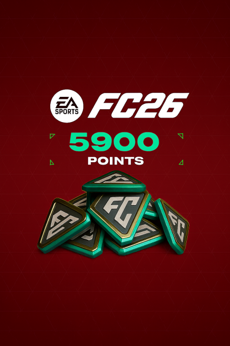 Игровая валюта FC 26 (FIFA 26) - 5900 Points PC ORIGIN (EA app) (Цифровая версия, регион активации - Россия)